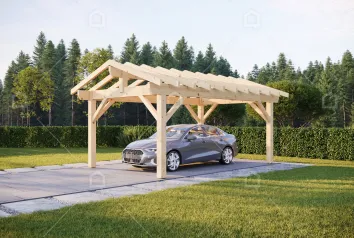 fa autobeallo a kertben